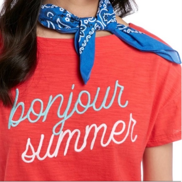 Kim Rogers Tops - Kim Rogers Embroidered Shirt.